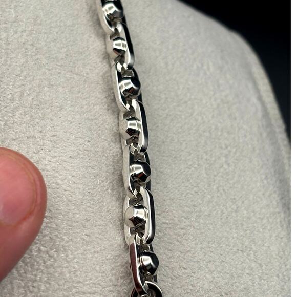 Michael Kors MKJ835700040 Premium Astor Link Womens Silver Plated Bracelet NIBWT - Picture 17 of 17